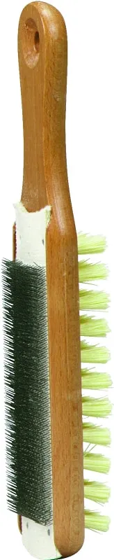 Crescent Nicholson 21467 File Card and Brush, 10 in L, Steel/Wood :EA: QUANTITY: 1