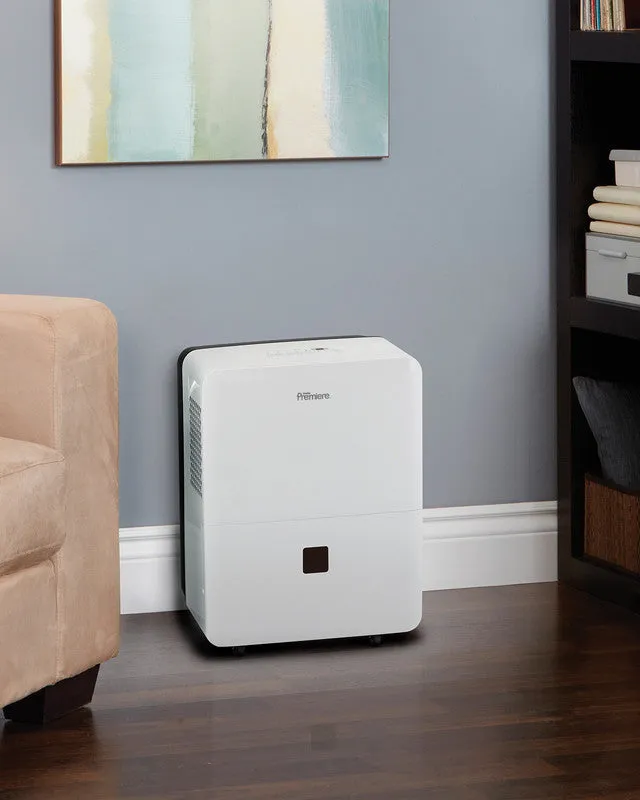 Danby Premiere 60 Pint Dehumidifier in White - DDR60B3WP