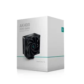 DEEPCOOL AK400 ZERO DARK CPU AIR COOLER