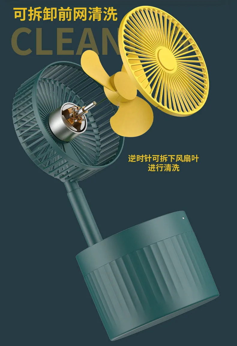 Desktop Foldable Rechargeable Humidification Mini Fan F-082