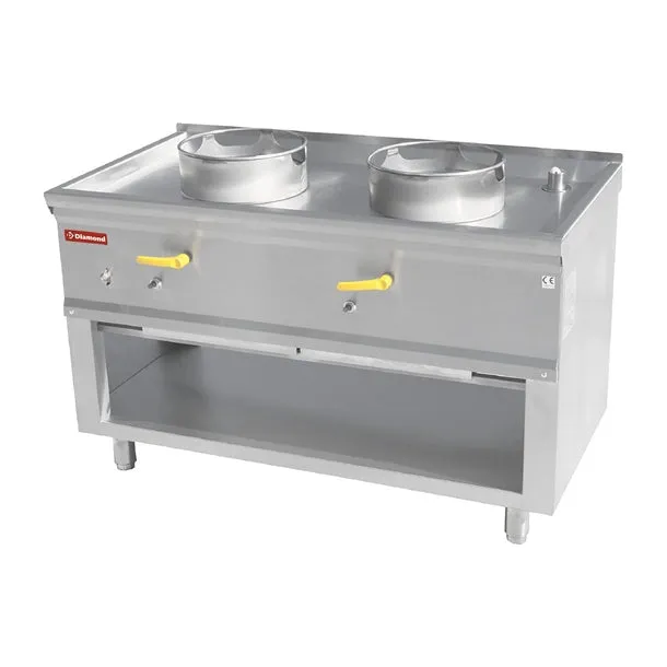 Diamond 2 Burner Wok Stove - HY189