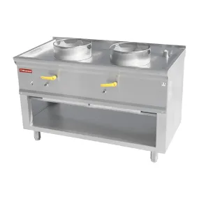 Diamond 2 Burner Wok Stove