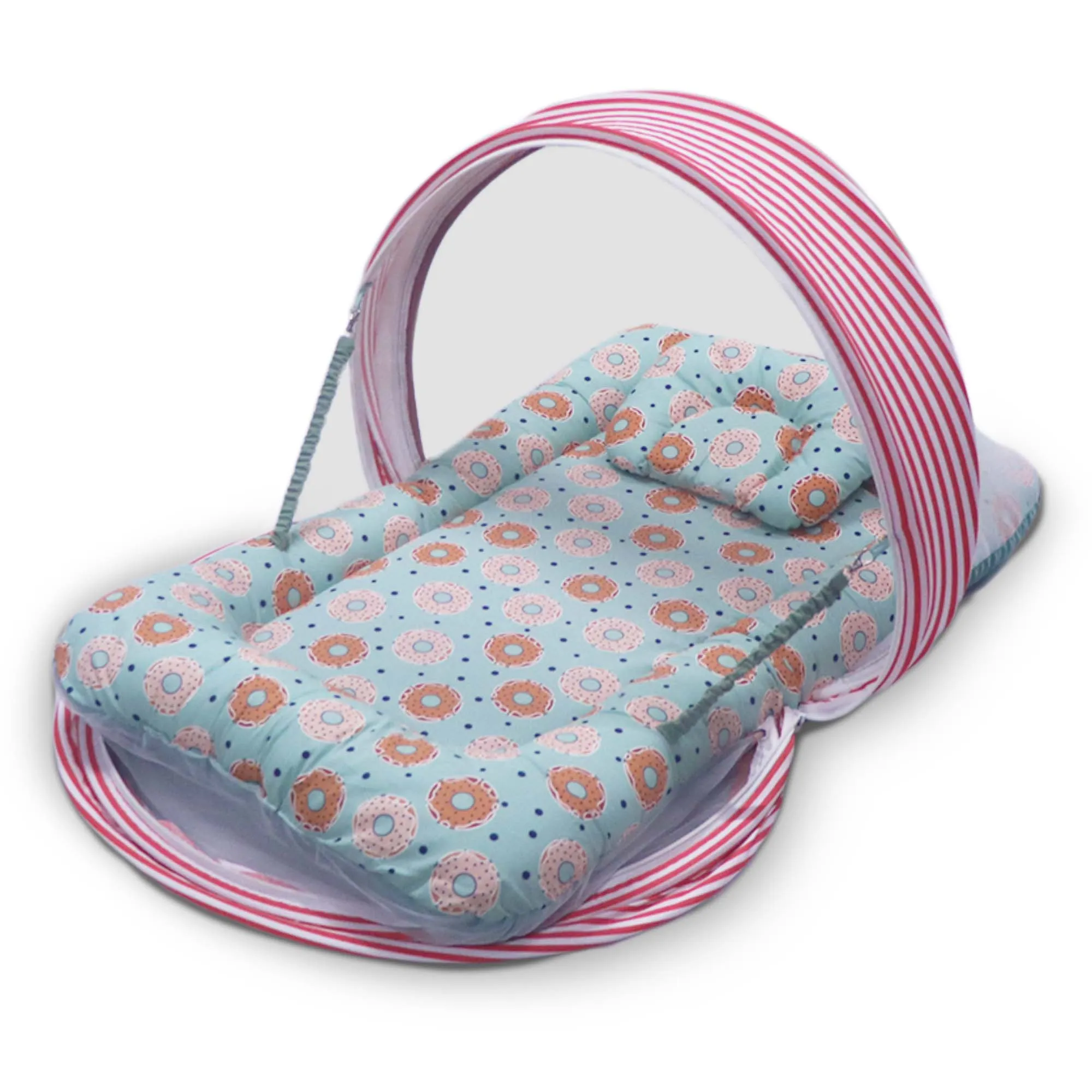 Donuts -  Kradyl Kroft Bassinet Style Mosquito Net Bedding for Infants