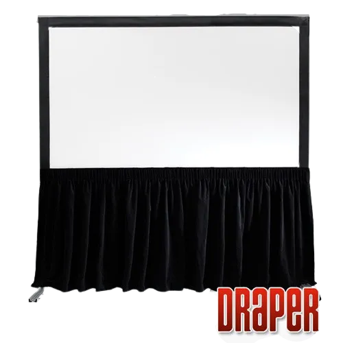 Draper 387033 IFR Dress Kit Skirt - HDTV (45"x80")