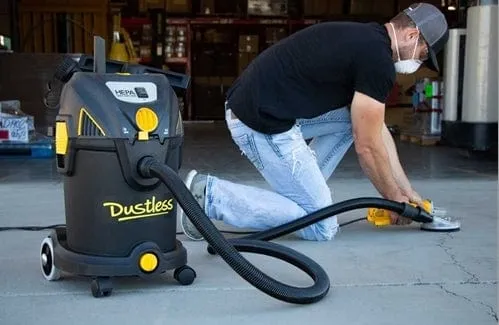 DUSTLESS HEPA VACUUM