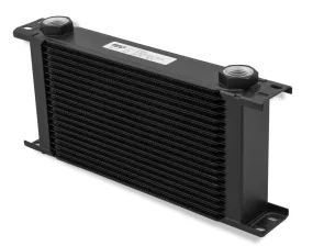 Earl's Performance 460ERL UltraPro Oil Cooler; Black; 60 Row; -10AN Female; Wide;