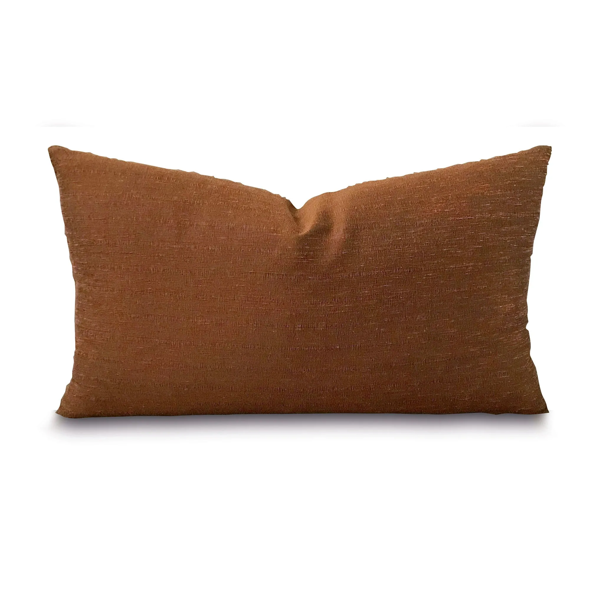 Earthen Brown Decorative Pillow Cover 15x26