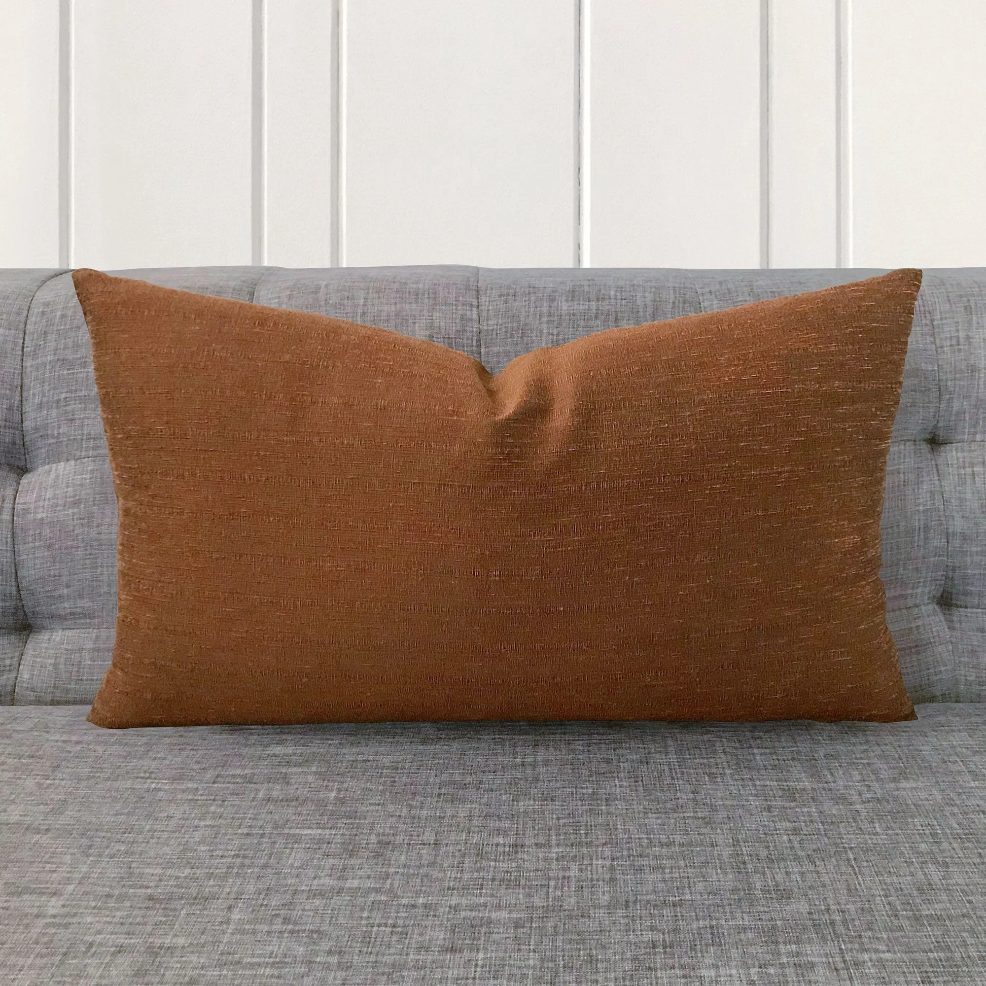 Earthen Brown Decorative Pillow Cover 15x26