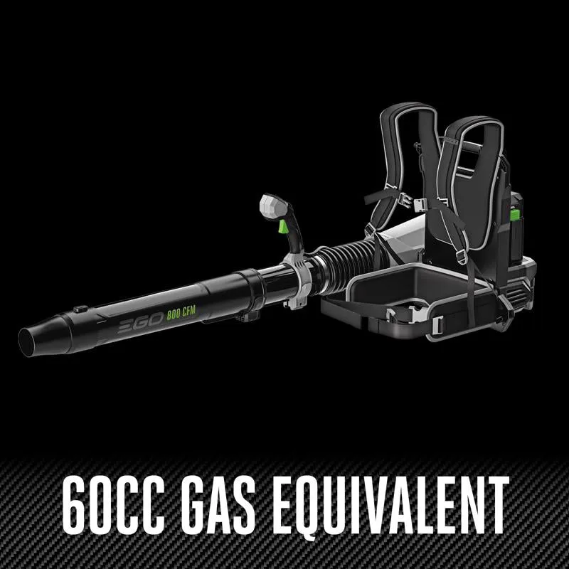 EGO LBPX8000 190 mph 800 CFM 56 V Battery Backpack Blower Tool Only