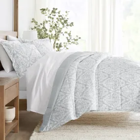 English Countryside Reversible Down-Alternative Comforter Set