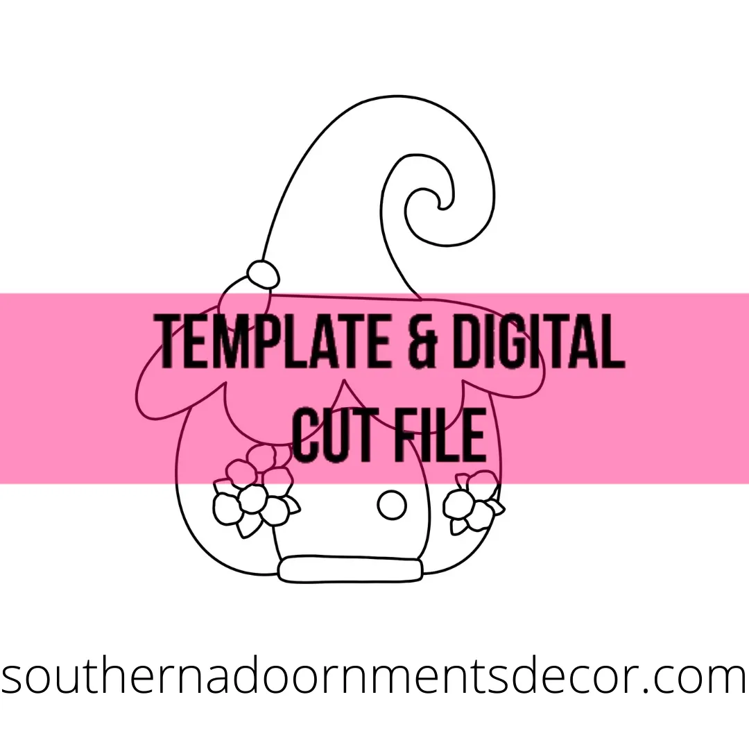 Fairy House Template & Digital Cut File