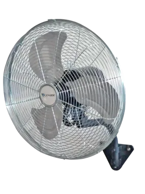 Fan - Canarm Horizontal Air Flow 20" or 24" Greenhouse Fan Zinc Dipped with Wall Mount Bracket HAF20-ZO-W / HAF24-ZO-W