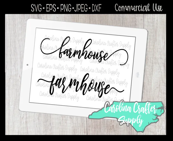 Farmhouse SVG, Home Decor Sign SVG