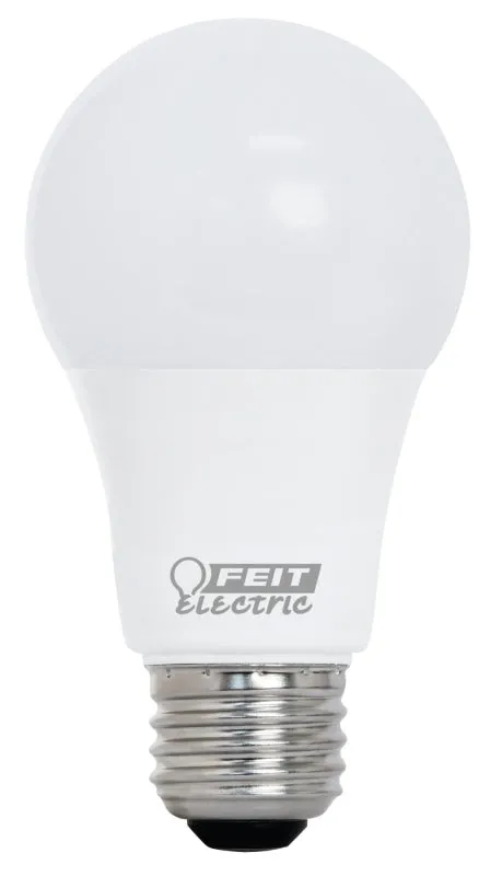 Feit Electric OM40DM/930CA LED Lamp, General Purpose, A19 Lamp, 40 W Equivalent, E26 Lamp Base, Dimmable :EA: QUANTITY: 1