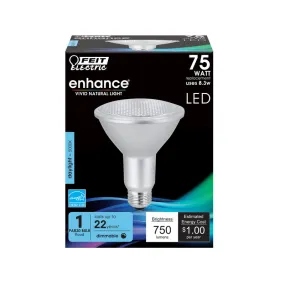 Feit Enhance PAR30 E26 (Medium) LED Bulb Daylight 75 Watt Equivalence 1 pk