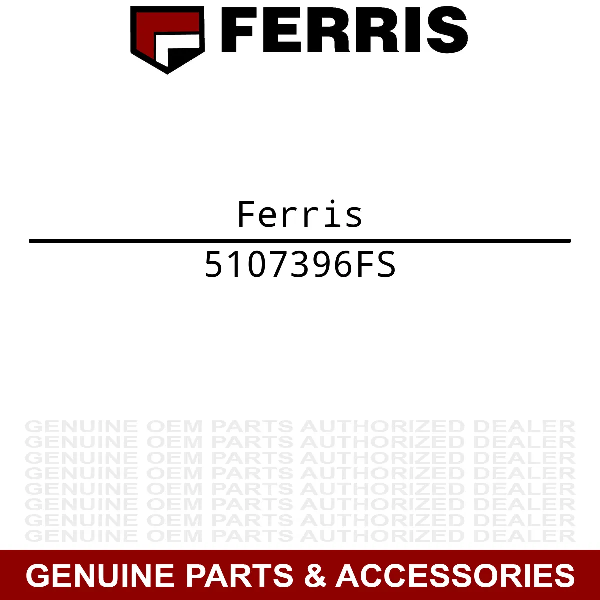 Ferris 5107396FS SPACER Z3000CE Stand-On Series Hurricane Debris CE Blower