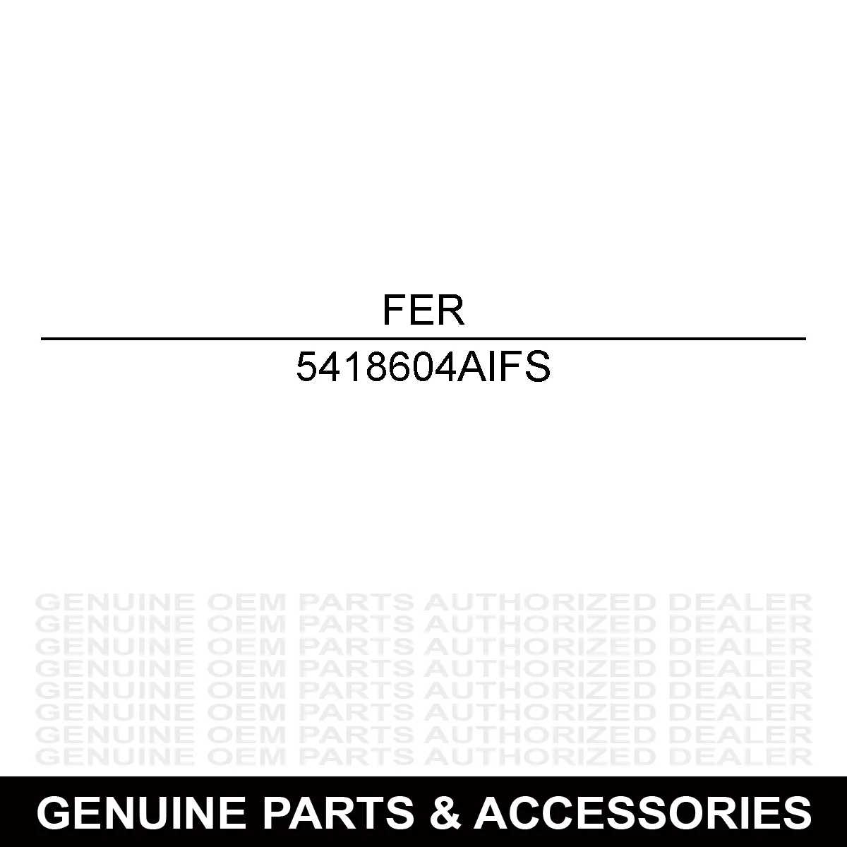 Ferris 5418604AIFS YOKE, CASTER Leaf Blower OEM Genuine Original Part