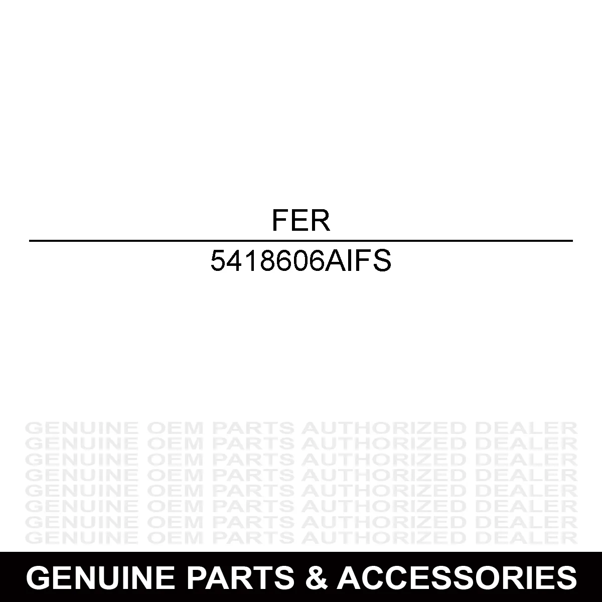 Ferris 5418606AIFS YOKE, CASTER Leaf Blower OEM Genuine Original Part