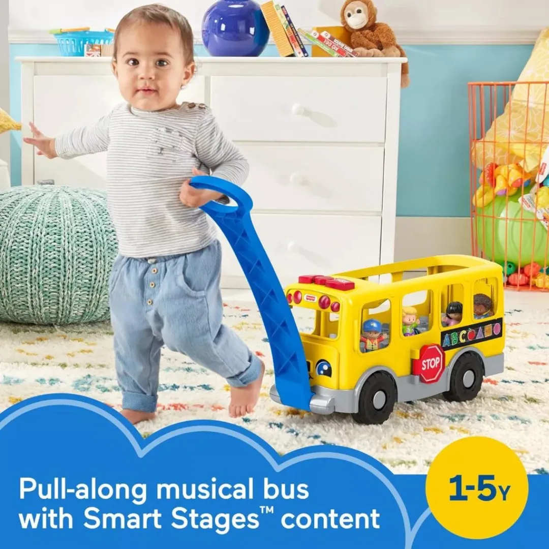 Fisher-Price Little People Big Yellow School Bus (GLT75) (1y )