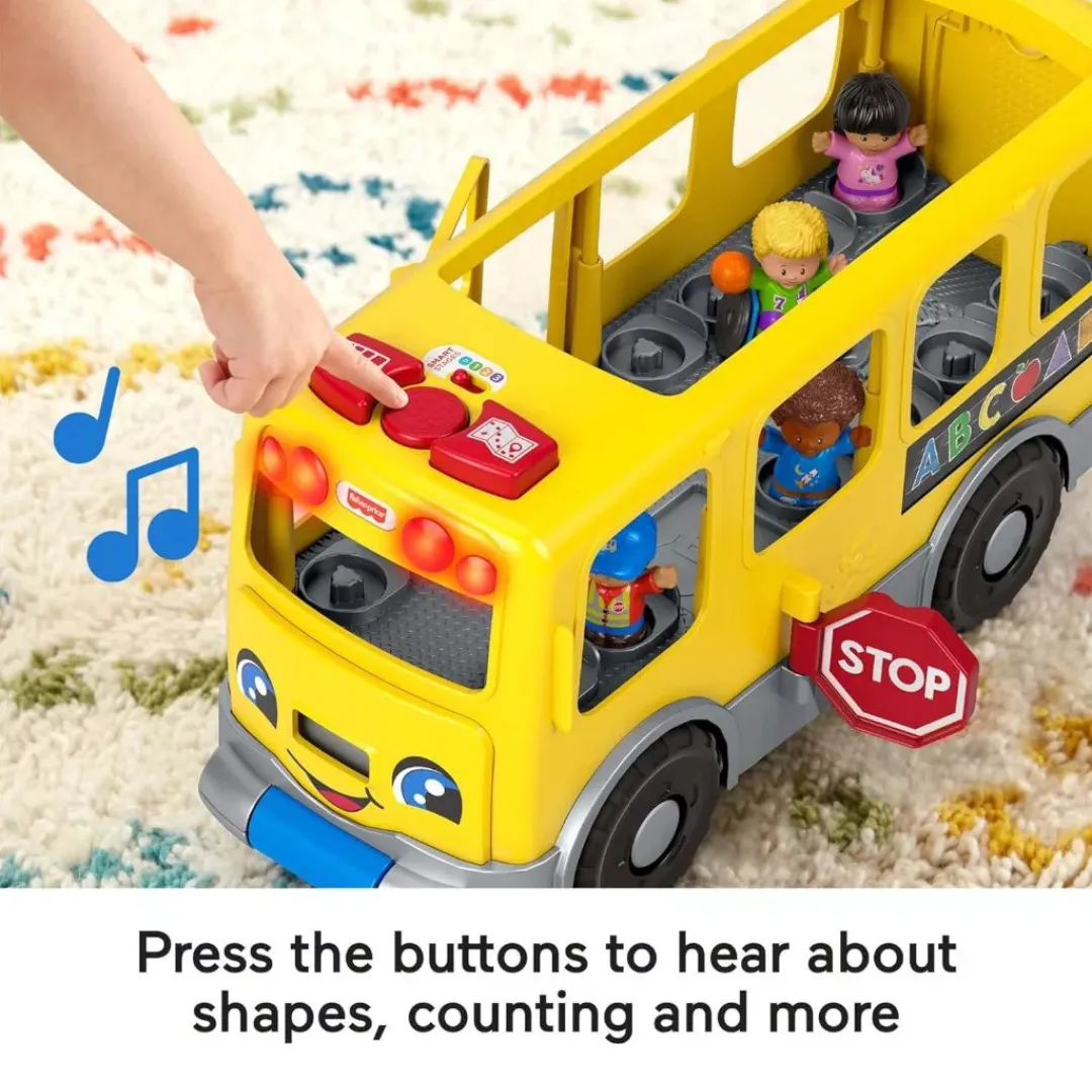 Fisher-Price Little People Big Yellow School Bus (GLT75) (1y )