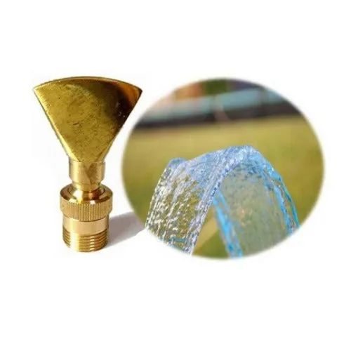 FLAT MOUTH BRASS FOUNTAIN NOZZLES