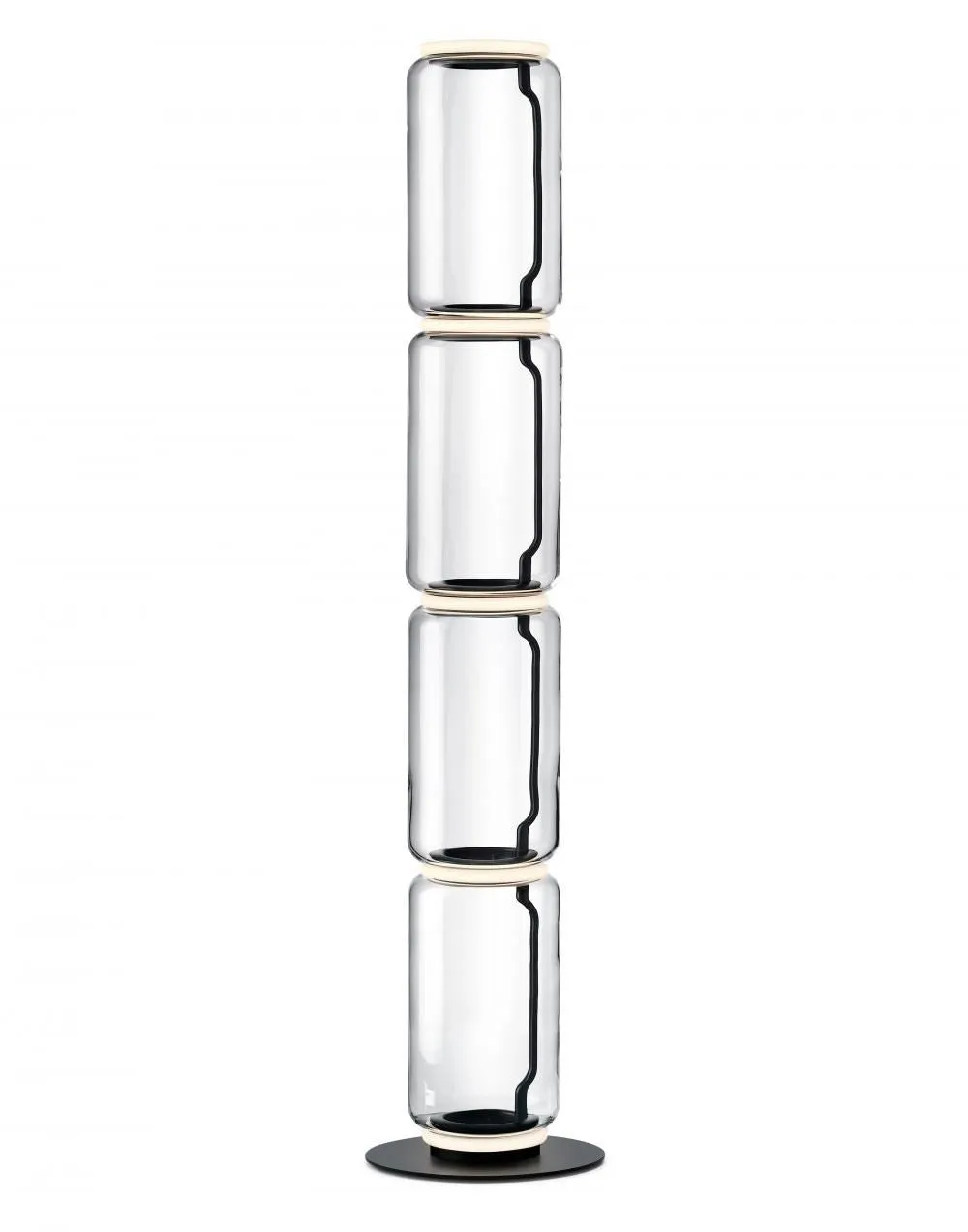 Flos Noctambule Floor Lamp - Low Cylinder