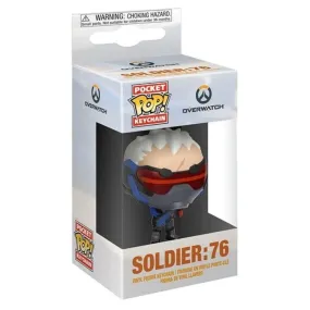 Funko Pop Keychain: Overwatch - Soldier 76