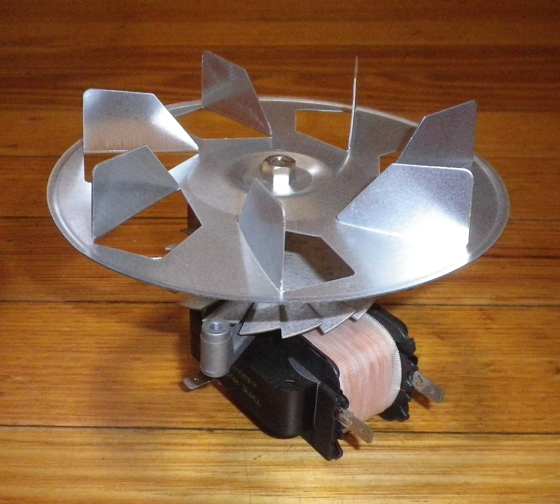 Genuine St George Fan-Forced Oven Fan Motor with Blade & Long Shaft - Part # S50862