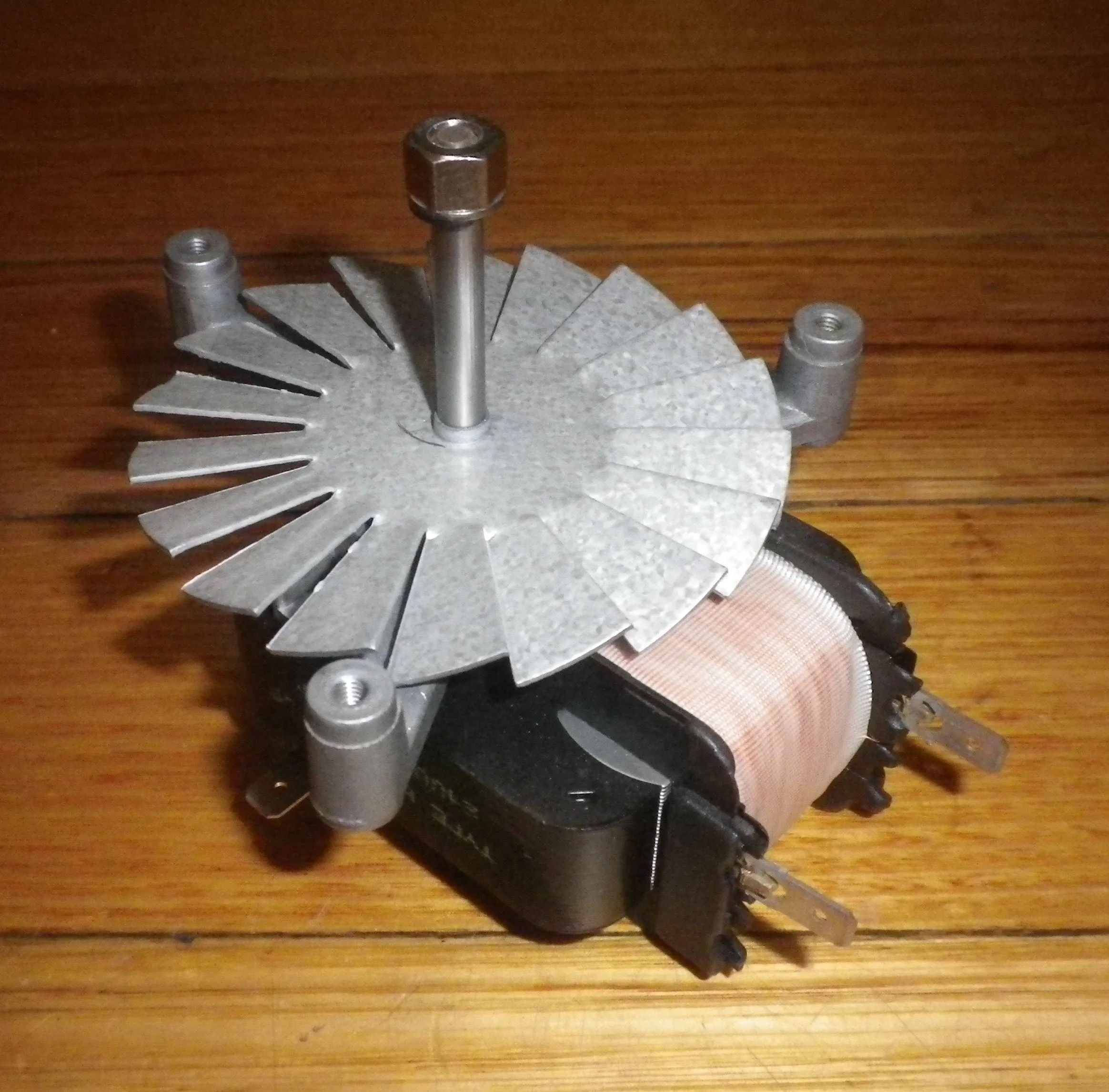 Genuine St George Fan-Forced Oven Fan Motor with Blade & Long Shaft - Part # S50862