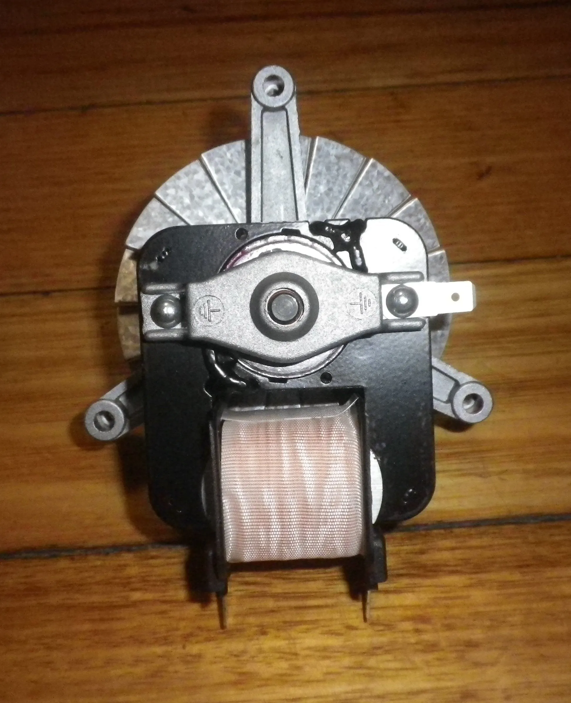 Genuine St George Fan-Forced Oven Fan Motor with Blade & Long Shaft - Part # S50862