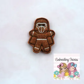 Gingerbread Kylo Feltie File - Feltie Design - Christmas Feltie - Machine Embroidery Design - Feltie Designs - Feltie Pattern - Feltie File