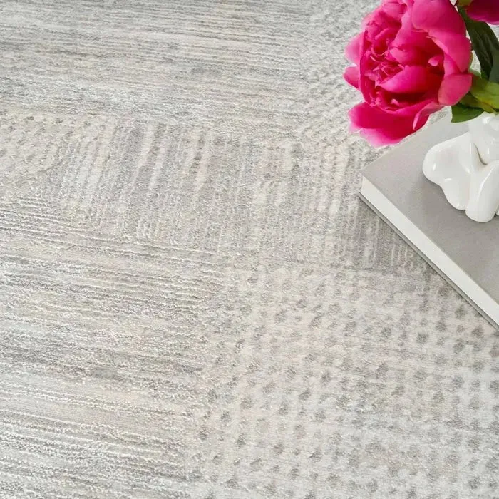 Glitz GLZ09 Silver/Grey Rug