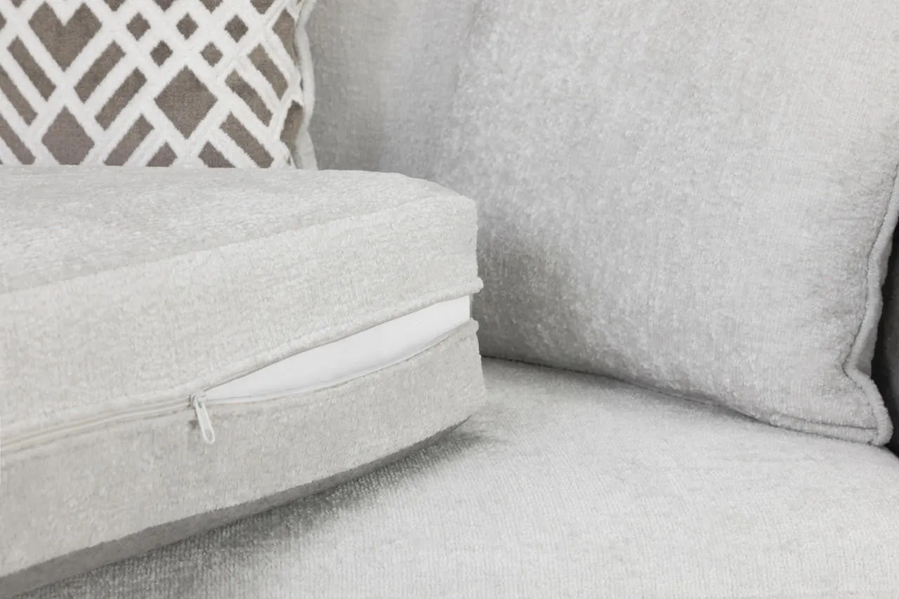 Grace Sofa - Light Grey Armchair