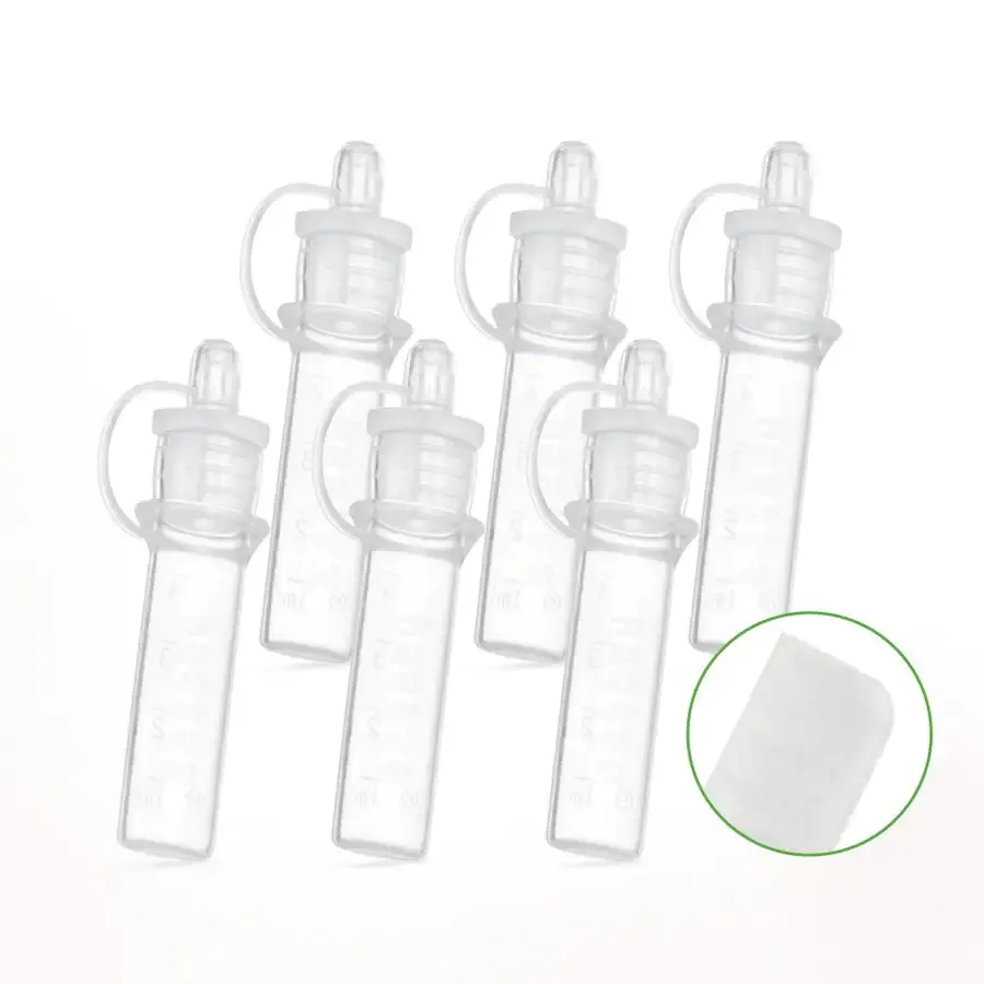 Haakaa Silicone Colostrum Collector Set x 6 (Pre-Sterilised)