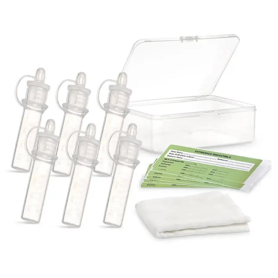 Haakaa Silicone Colostrum Collector Set x 6 (Pre-Sterilised)