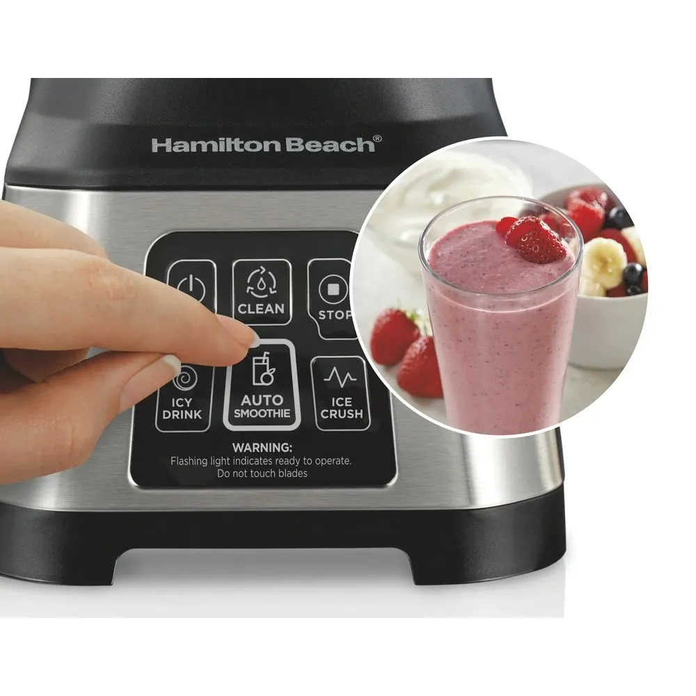 Hamilton Beach 56202 Smoothie Smart Blender, 48 oz. Glass Jar