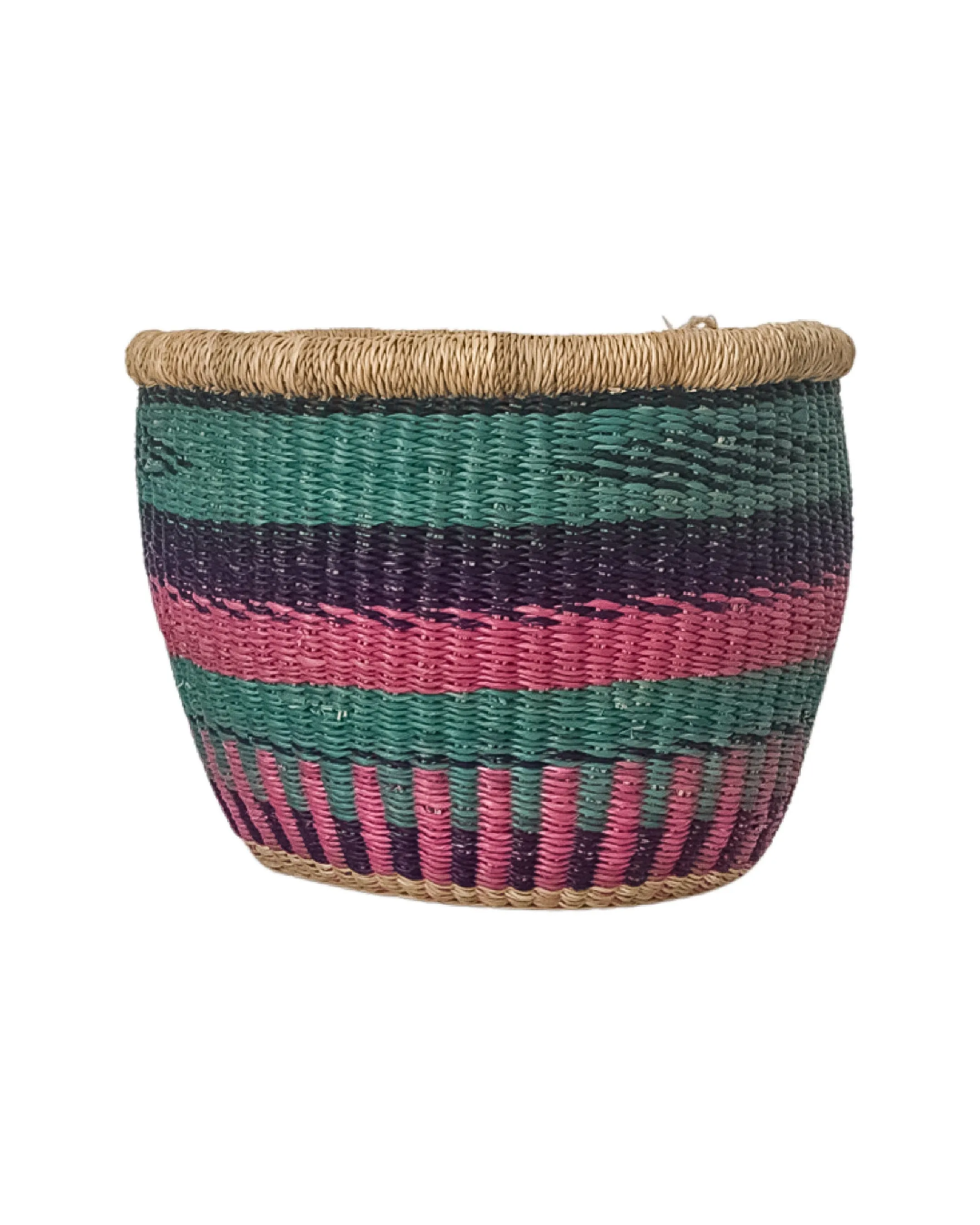 Hand-Woven Mini Planter