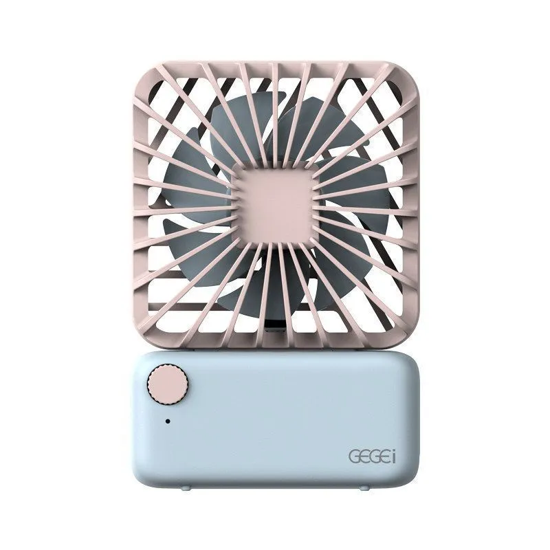 Handheld Portable Charging Small Fan Square Pocket Mini Fan