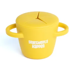 Happy Snacker Silicone Snack Cup - Snaccidents Happen