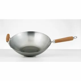 Helen's Asian Kitchen Carbon Steel Stir Fry Pan, 14in