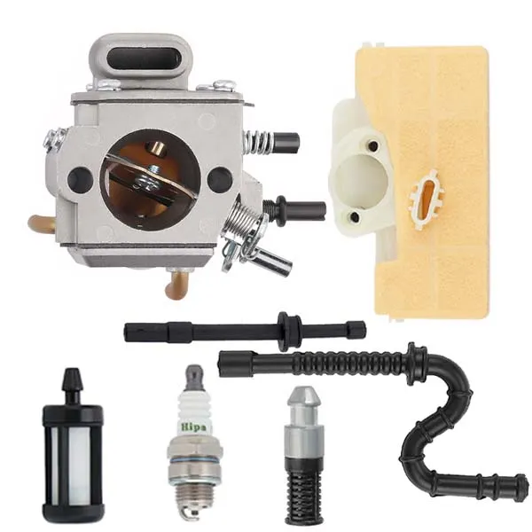 Hipa Carburetor Kit For STIHL MS290 MS310 MS390 MS440 MS460 044 046 Chainsaw # 1127-120-0650 HD-19 HD-19-1 HD-19B with Maintenance Kit