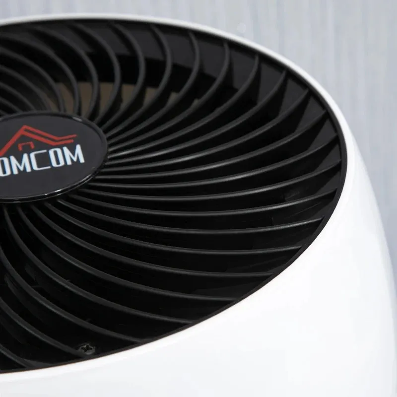 HOMCOM Air Circulator Fan Black and White