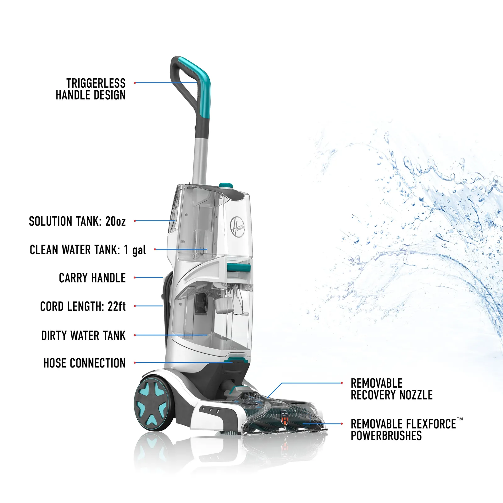 Hoover® SmartWash™  Automatic Carpet Cleaner