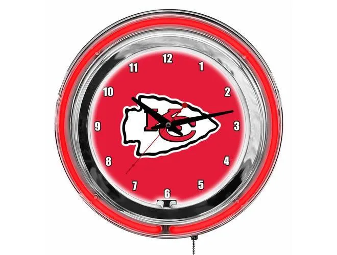 Imperial USA Officially Licensed NFL 14" Neon Clocks