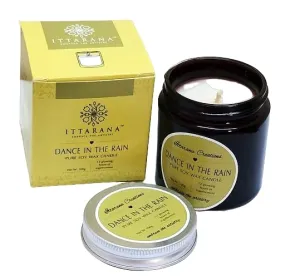 Ittarana Creations Pure Soy Wax Dance in The Rain Candles for Home Decor (100g)