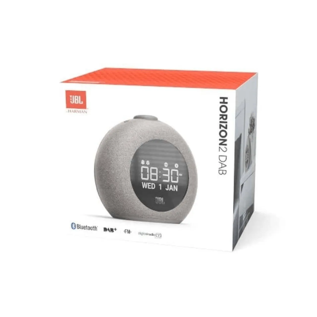 JBL Horizon 2 Bluetooth Clock Speaker with FM DAB Radio