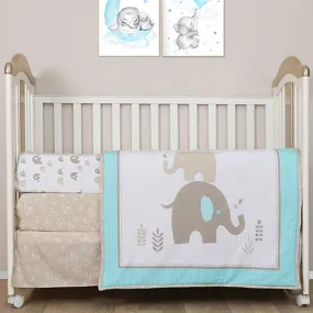 Kids Digital Printed Ultra Soft 1 Piece Elephant Design Baby Comforter