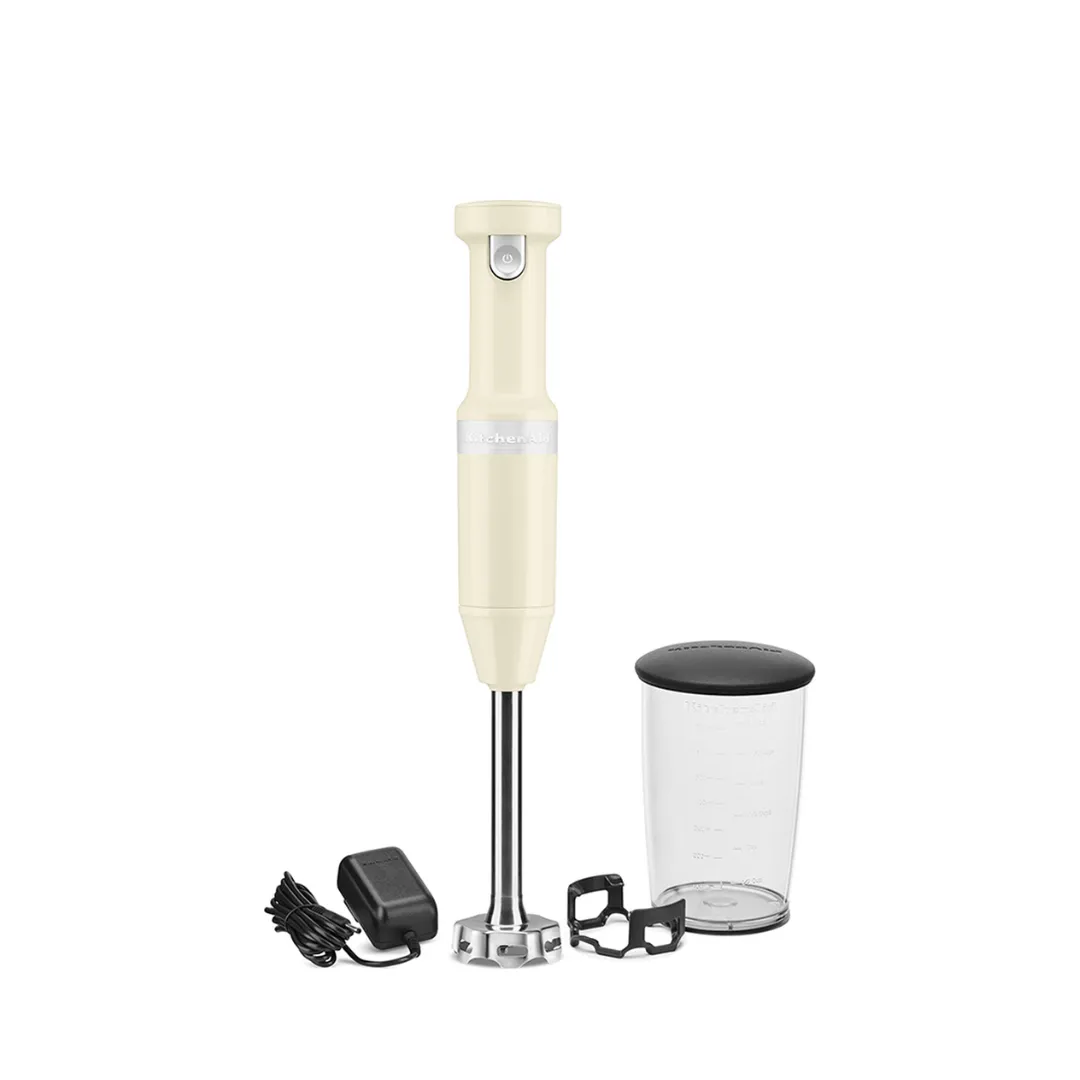 KitchenAid 5KHBBV53GAC (Almond Cream) Variable Speed Cordless Hand Blender