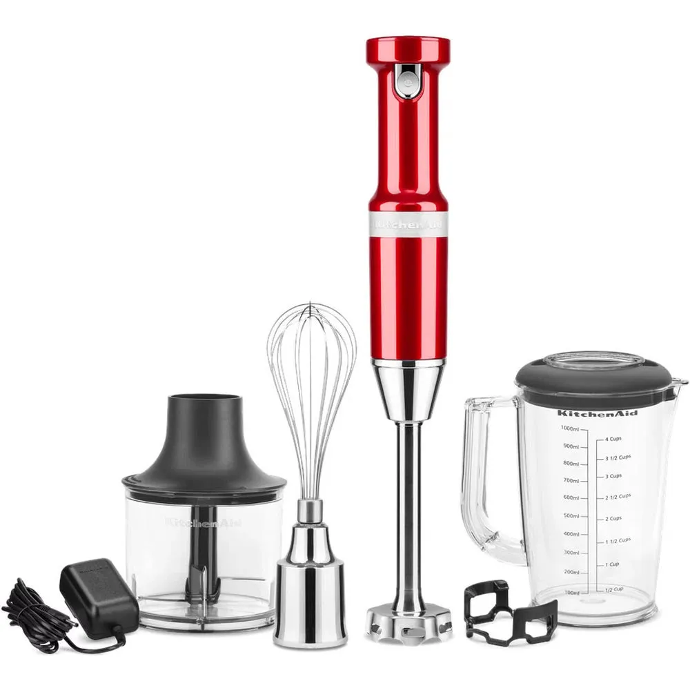 KitchenAid Artisan Cordless Hand Blender Candy Apple