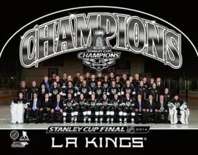 L.A. Kings Stanley Cup 2014 Championship Team Portrait Commemorative Poster Print - Photofile